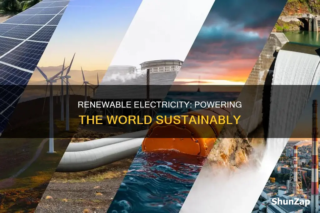 what is electricity comes from renewable sources