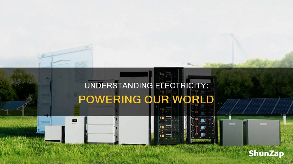 what is electricity in your own words