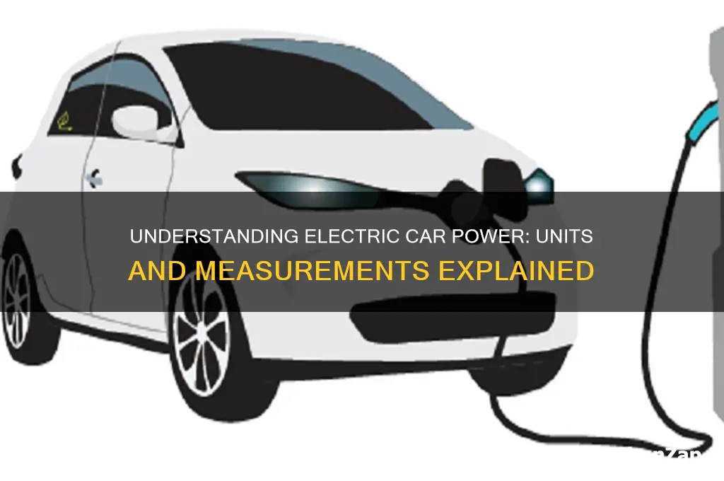 what is electricity measured in for cars