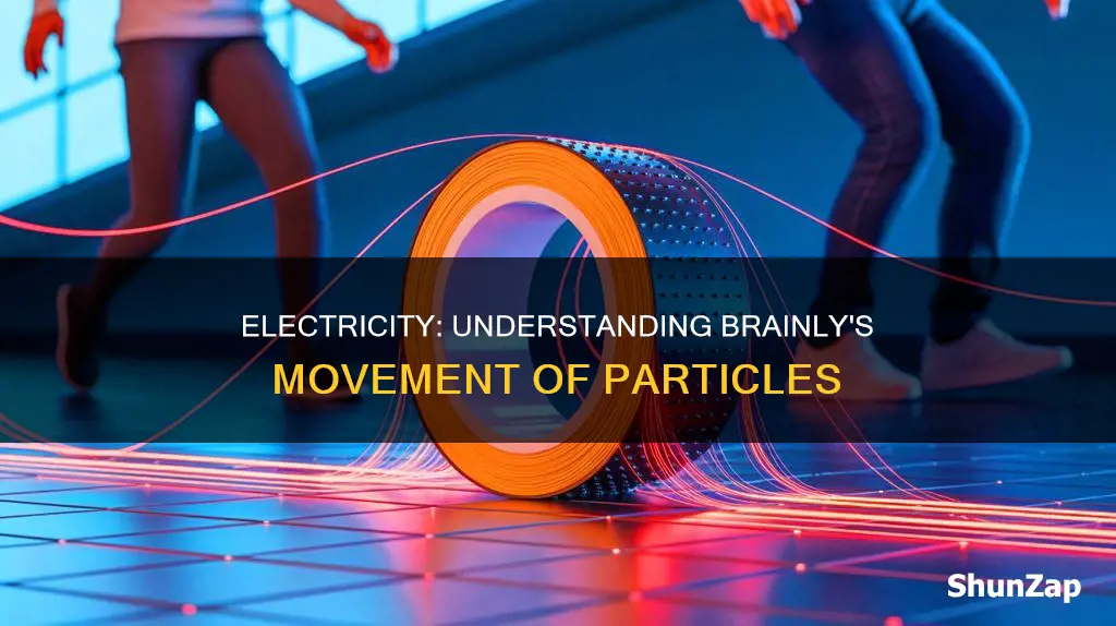 what is electricity the movement of brainly