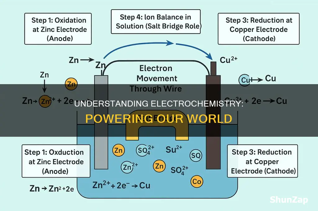 what is electro chemistry a study of