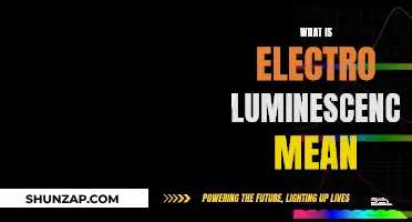 Understanding Electroluminescence: Light from Electricity