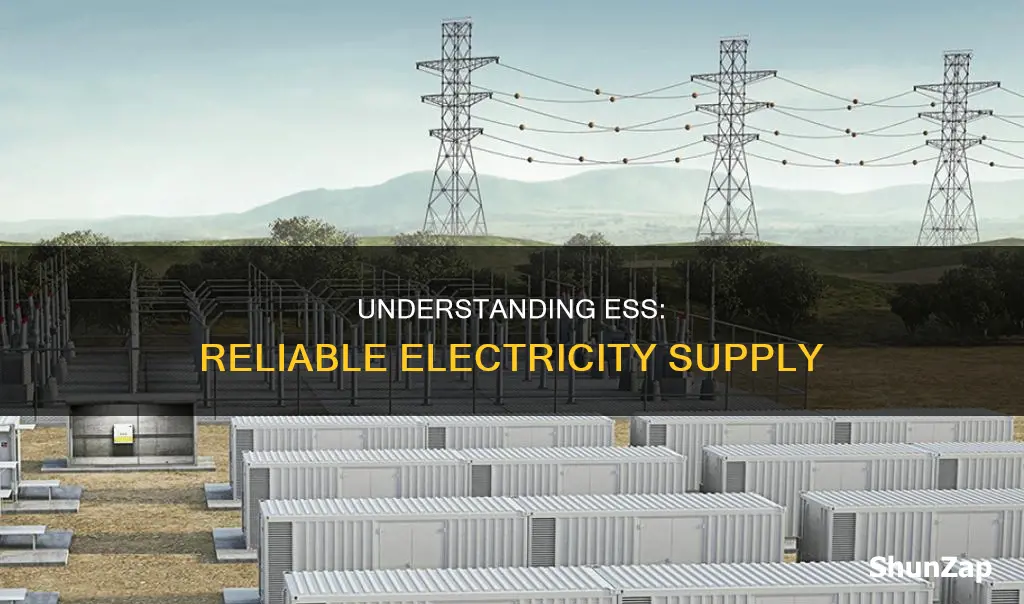 what is ess in electricity supply svc