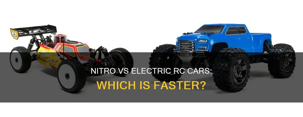 what is faster nitro rc or electric