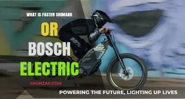 Shimano vs Bosch: Which Electric Bike System is Faster?