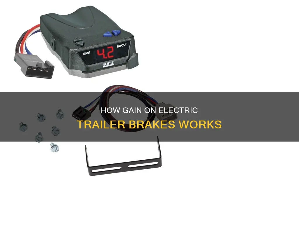 what is gain on electric trailer brakes