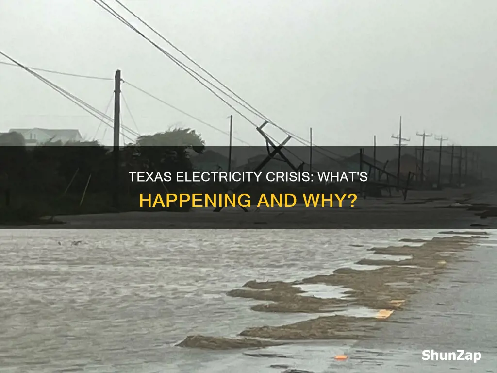 what is happening in texas with electricity
