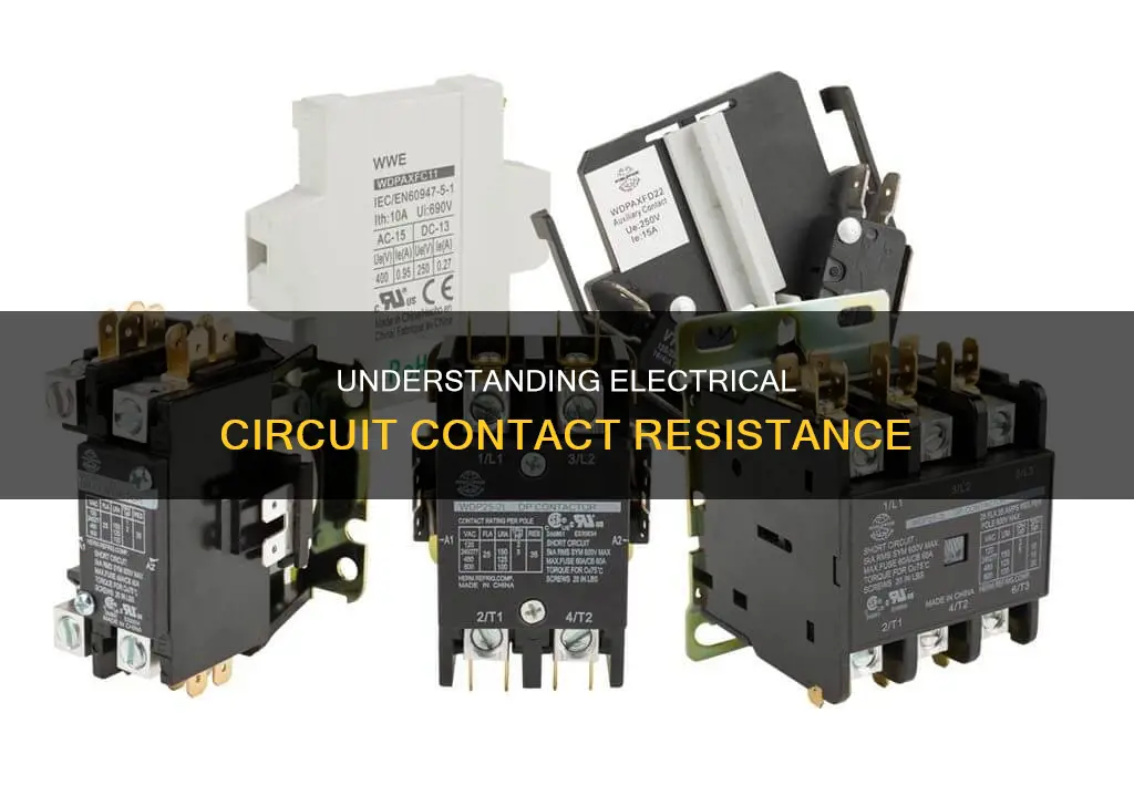what is holding contact in electrical circuit