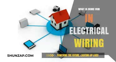 Electrical Wiring: Home Run's Role Explained
