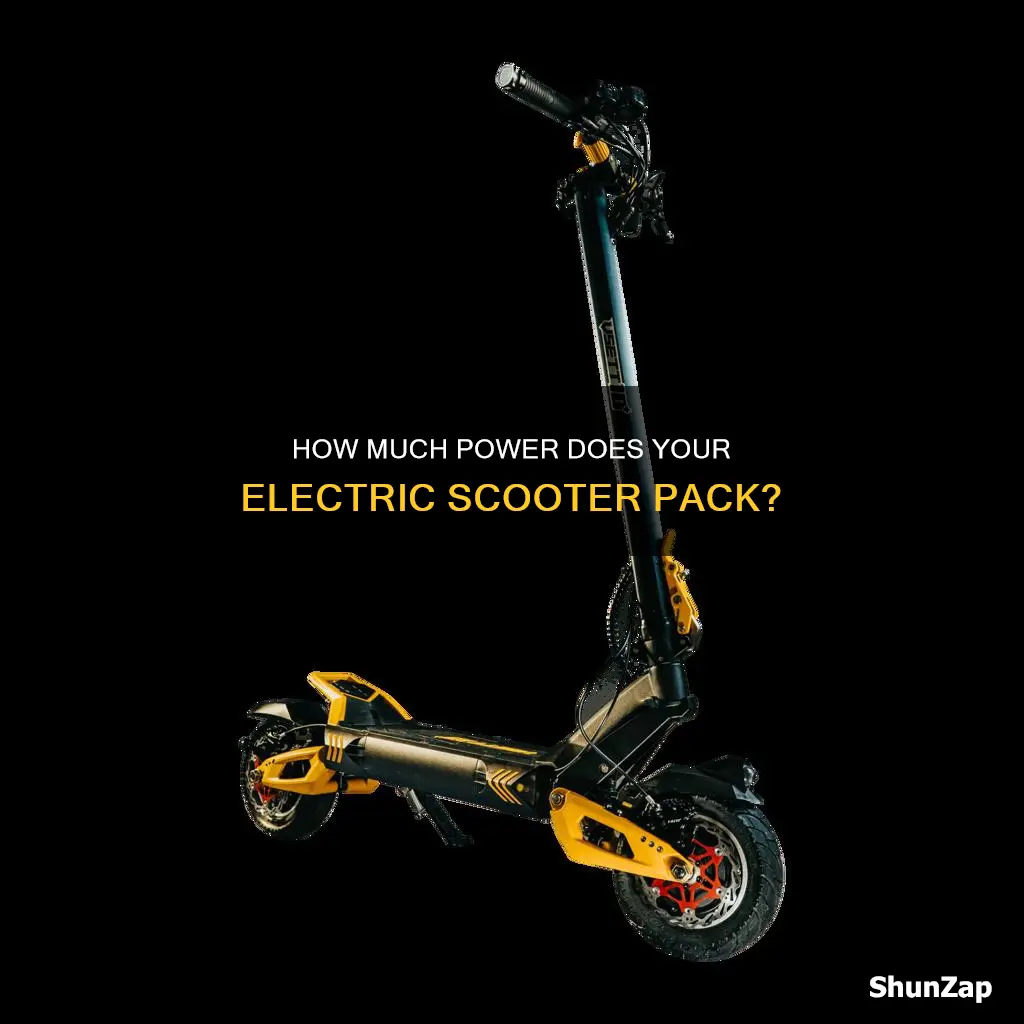 what is hp of an electric scooter