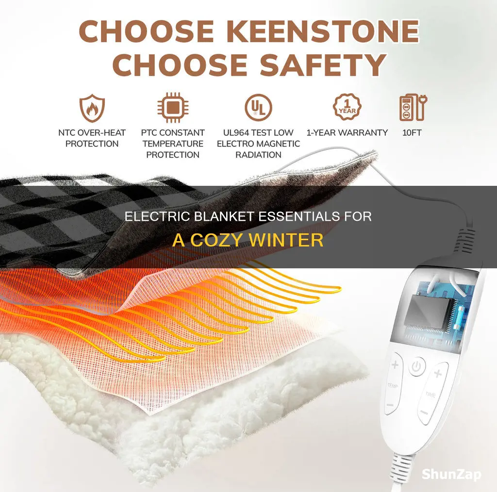 what is important in an electric blanket