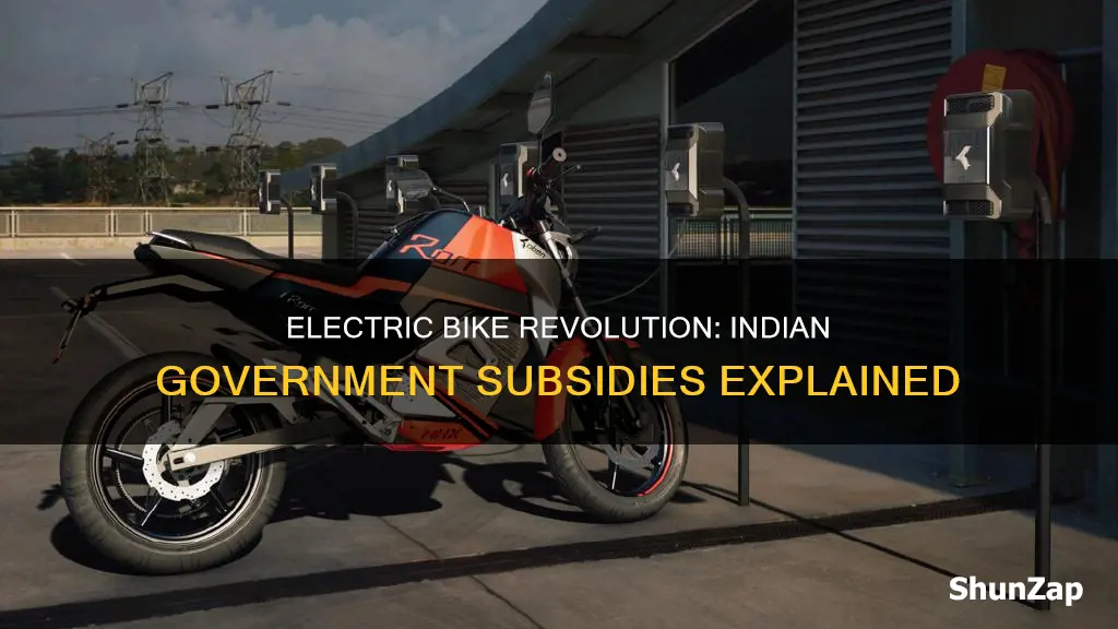 what is indian government subsidies on electric bikes