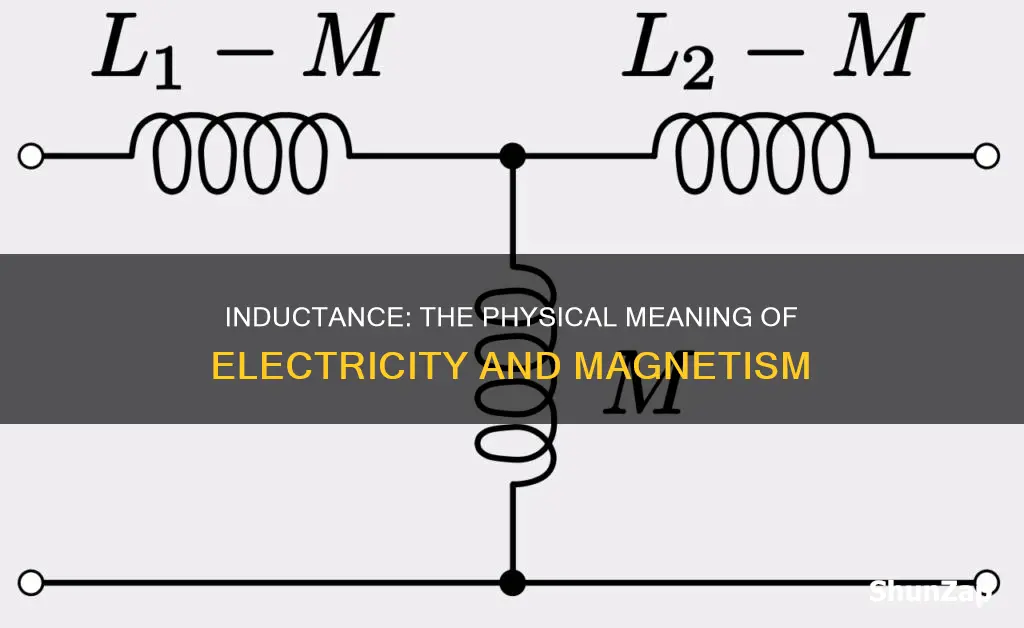 what is inductance in electricity physically mean