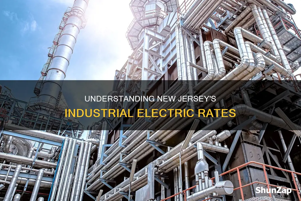 what is industrial electric rate in nj