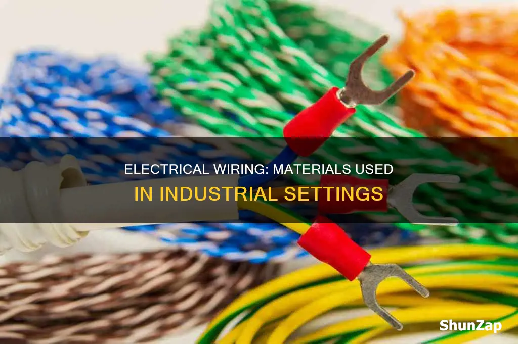 what is industrial electrical wiring made from