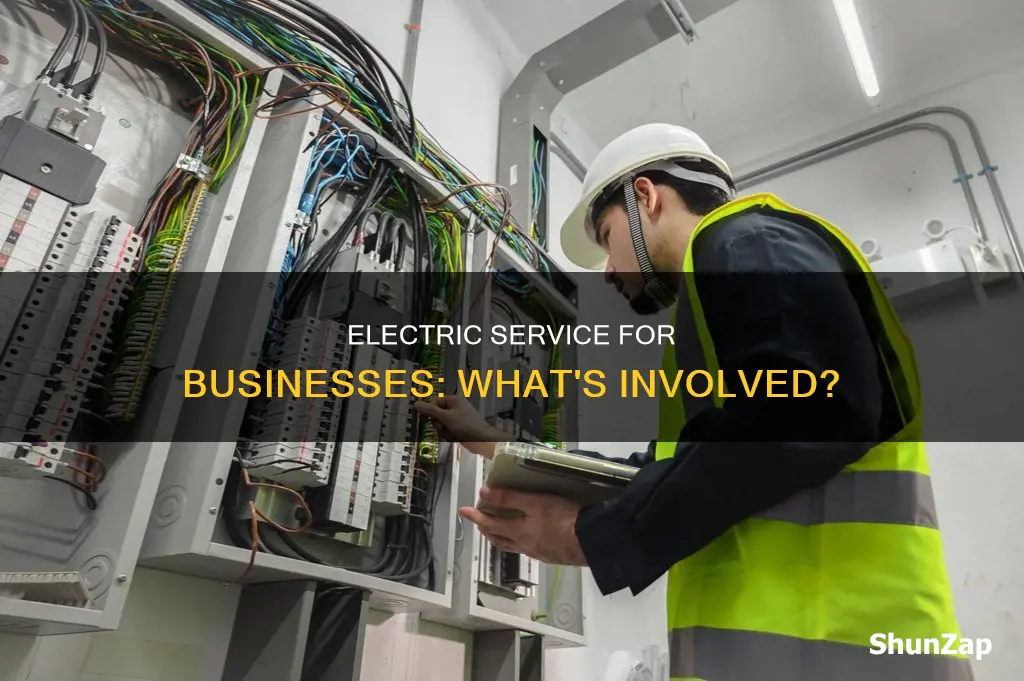 what is involved in commercial electric service