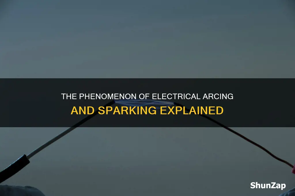 what is it called when electricity jumps