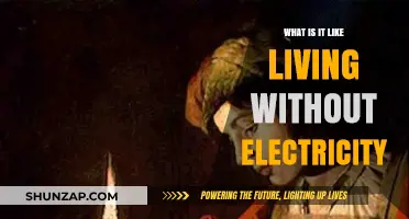 Life Without Electricity: A Dark and Quiet Existence