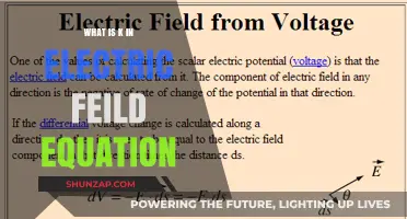 Understanding the 'K' in Electric Field Equations
