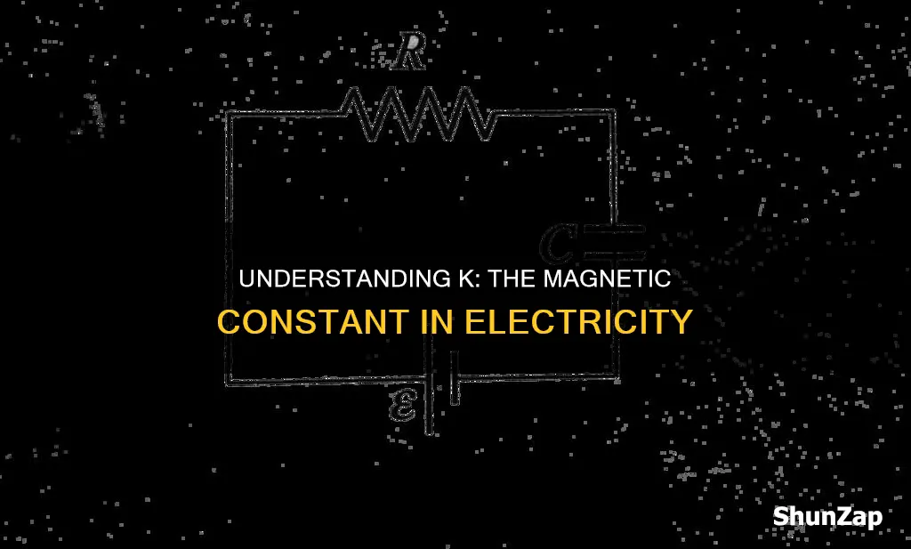 what is k magnetic constant in electricity