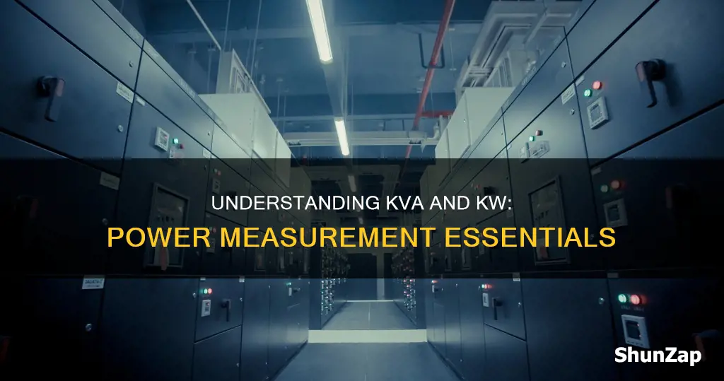 what is kva and kw in electricity