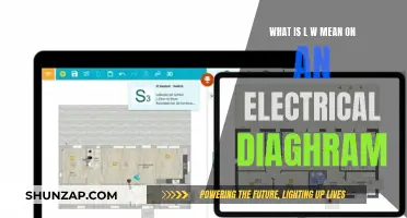 Understanding Electrical Diagrams: What Does 'L/W' Mean?