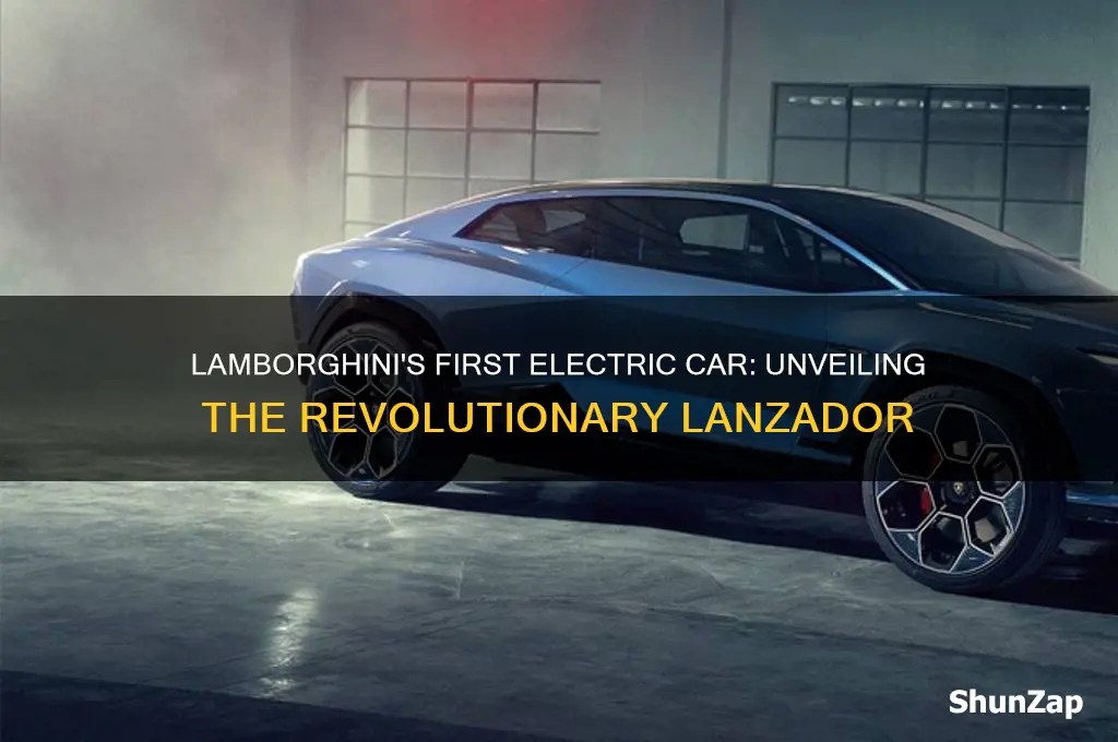 what is lamborginihs first electric car called