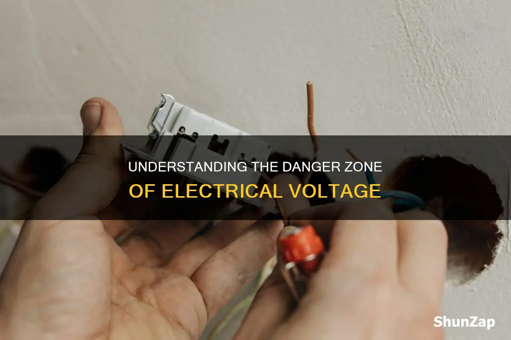 what is lethal level of electrical voltage