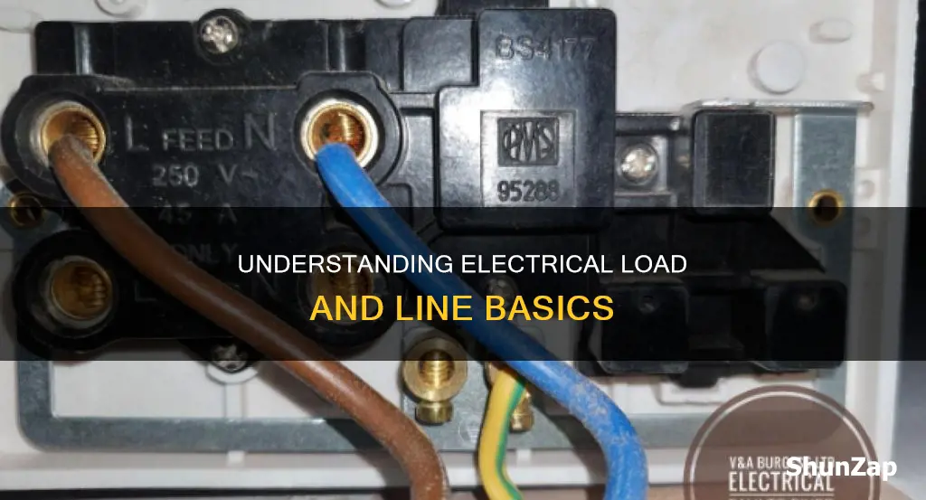 what is load and line in electrical