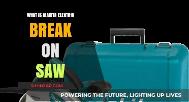 Makita's Electric Brake System: Saw Safety Revolution