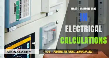 Understanding Electrical Calculations: Managed Load Explained