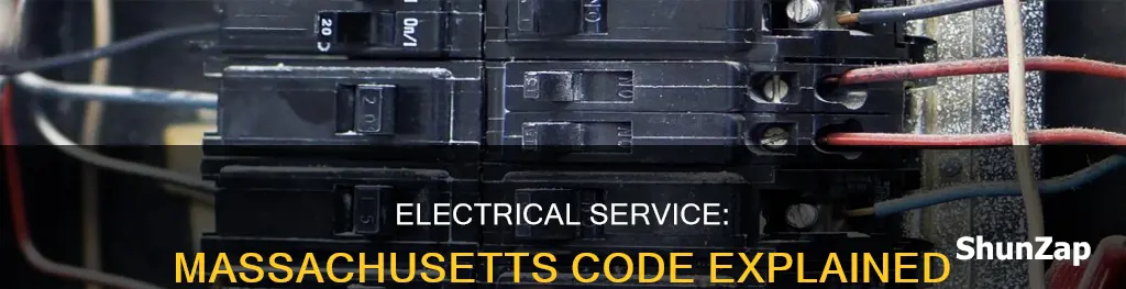 what is massachusetts code for electrical service