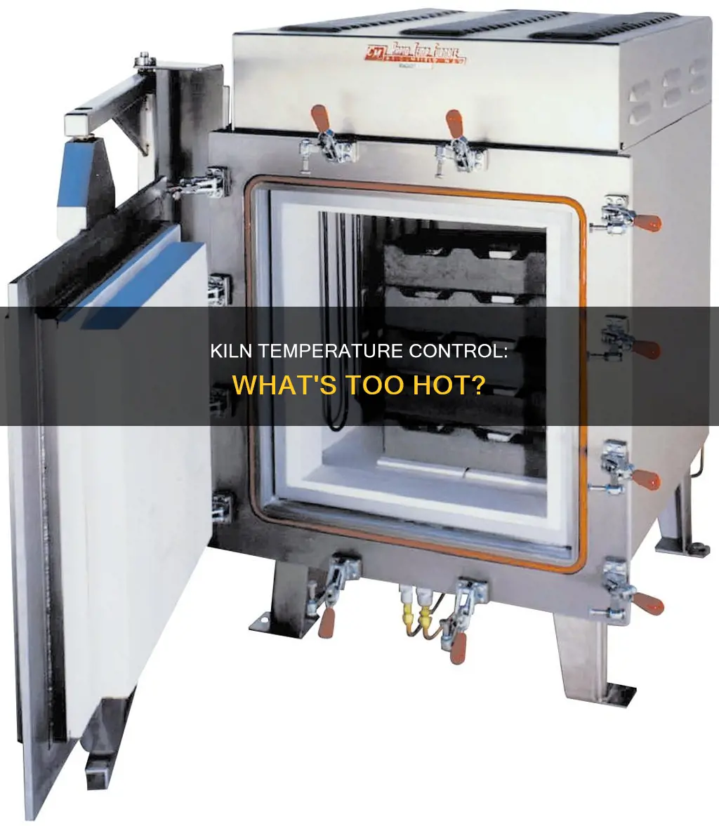 what is max temperature for electric kiln