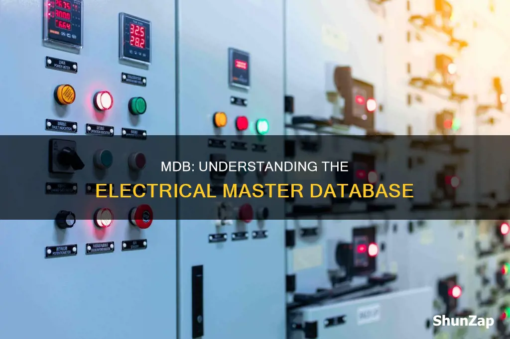 what is mdb stand for in electrical