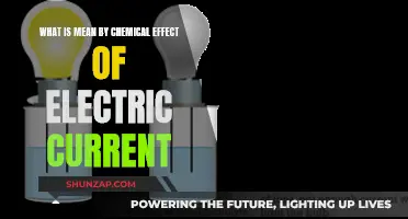 Unveiling the Chemical Impact of Electric Current