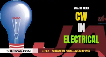 Understanding 'CW' in Electrical Terms: A Comprehensive Guide