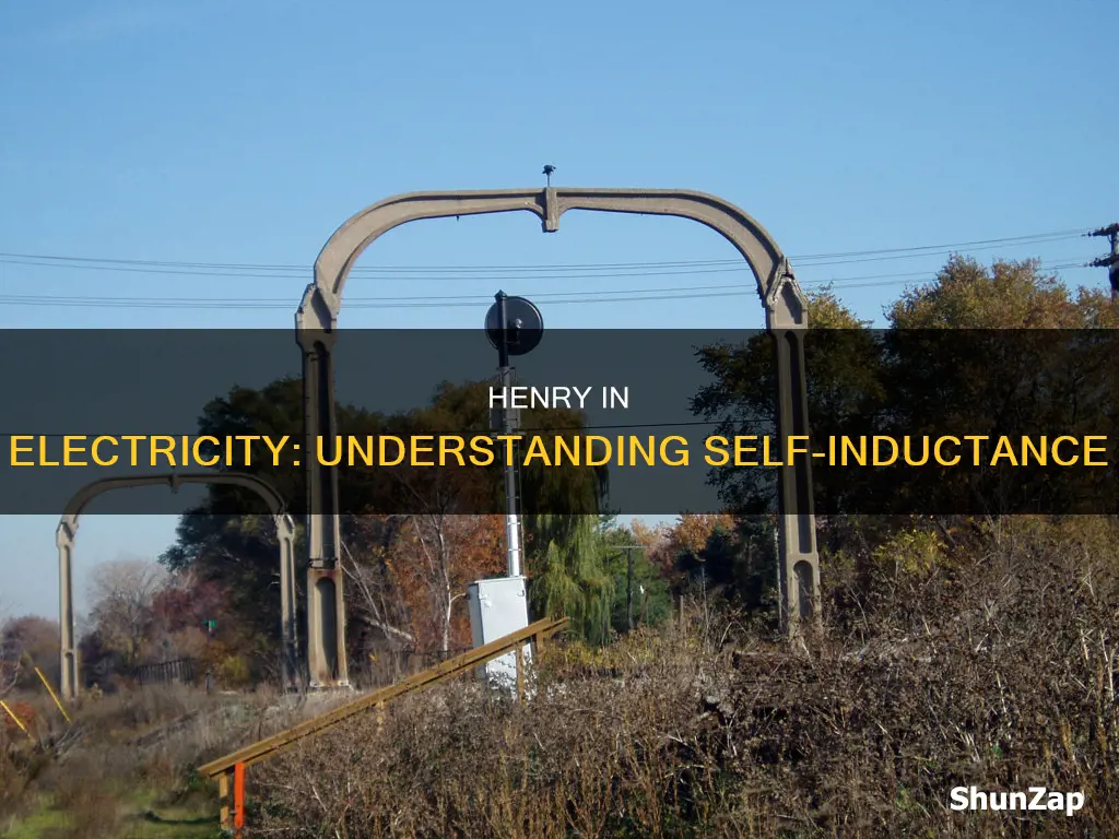 what is mean of henry in electricity