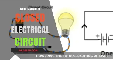 Electric Circuit Basics: Understanding Closed Circuits
