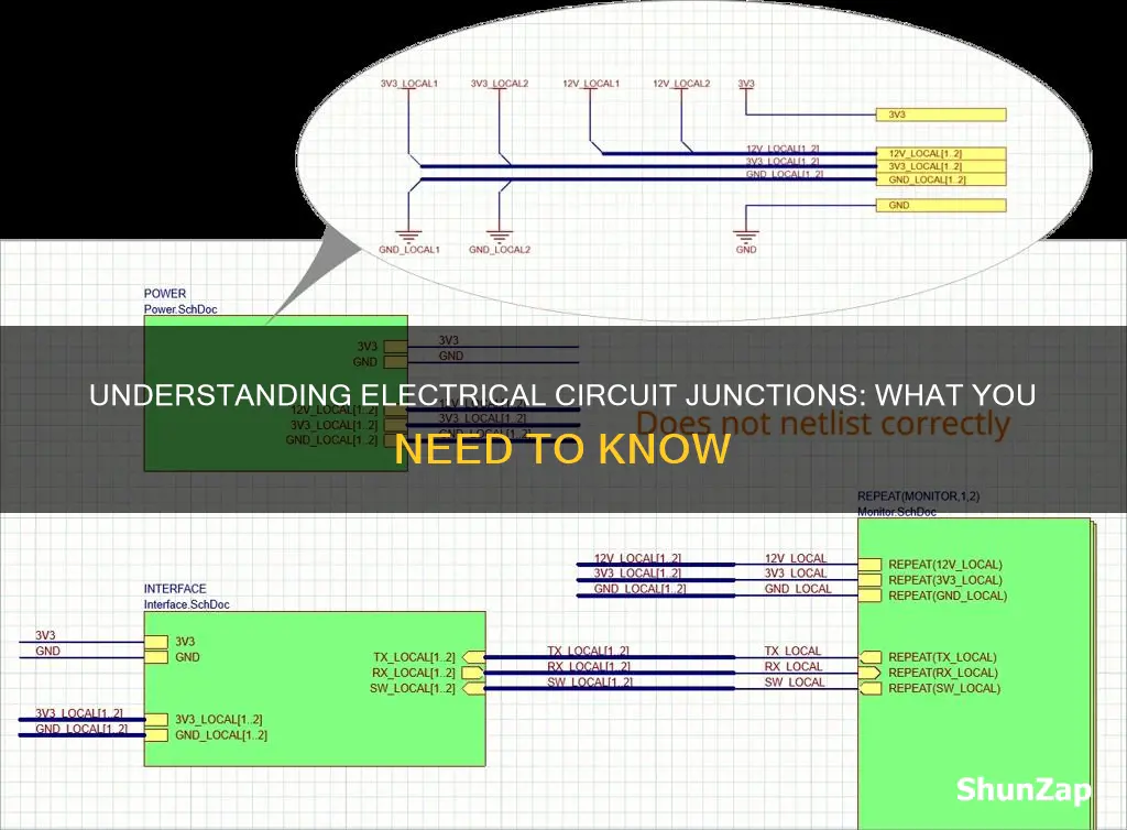 what is meant by junction electrical circuit