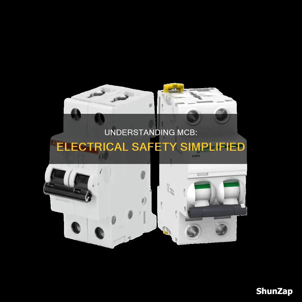 what is meant by mcb in electrical