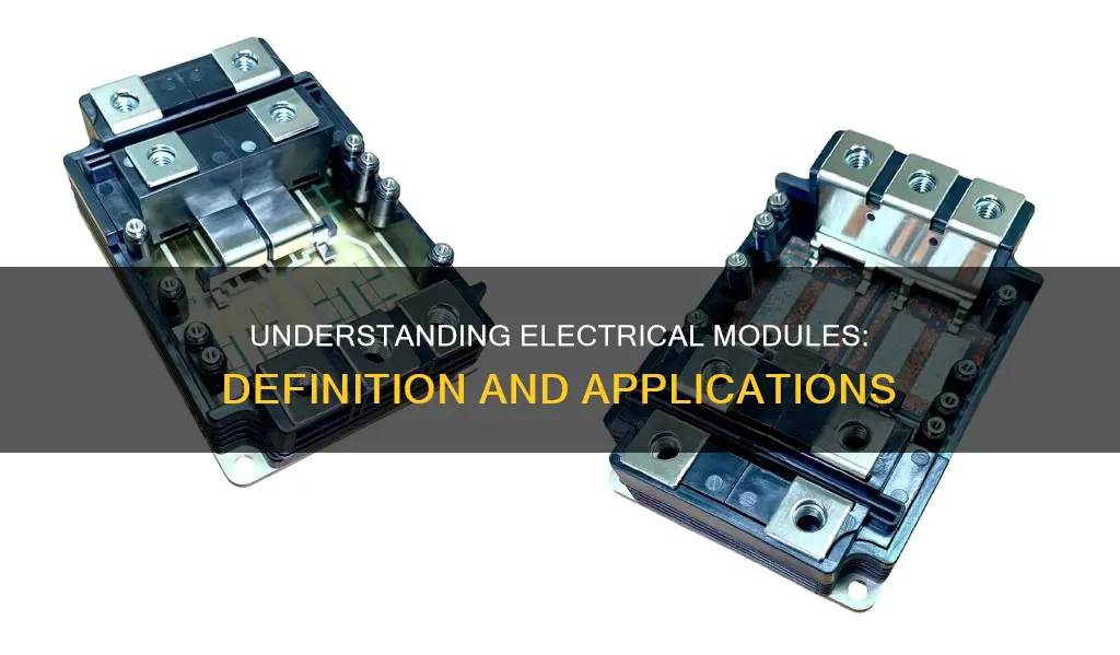 what is meant by module in electrical