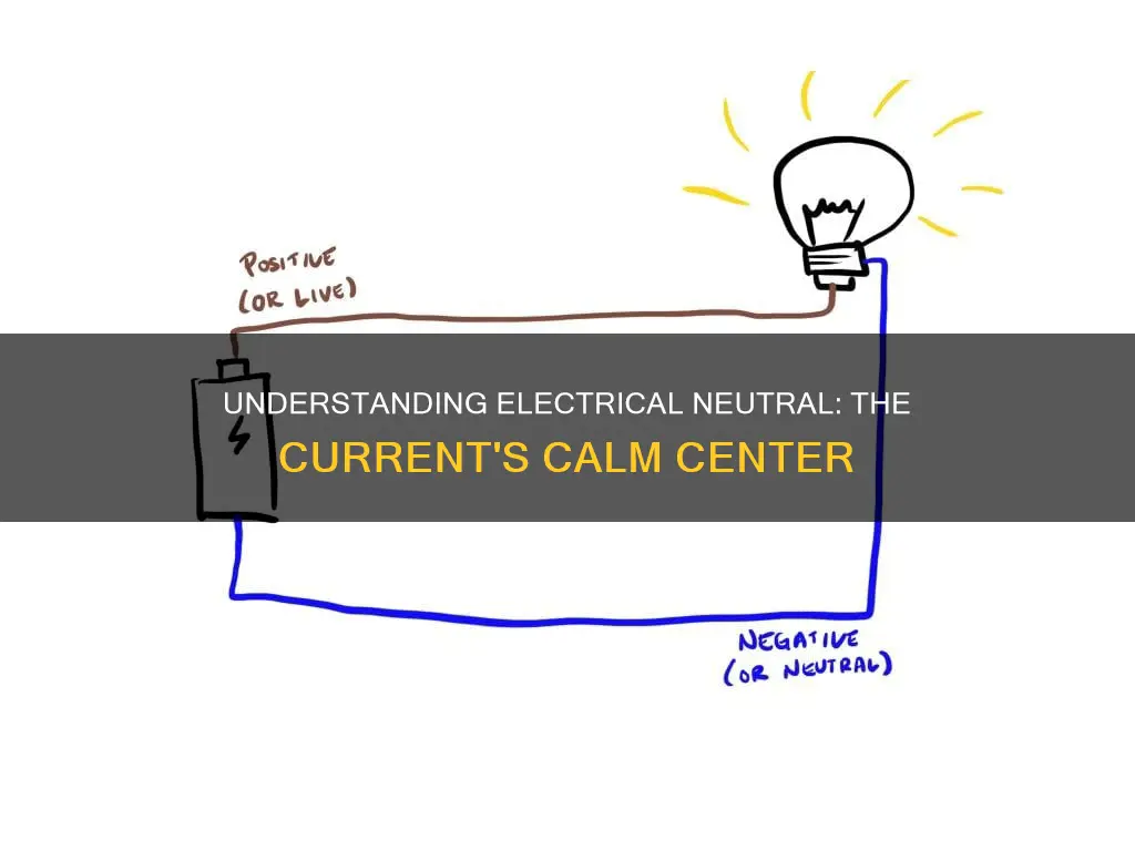 what is meant by neutral in electrical