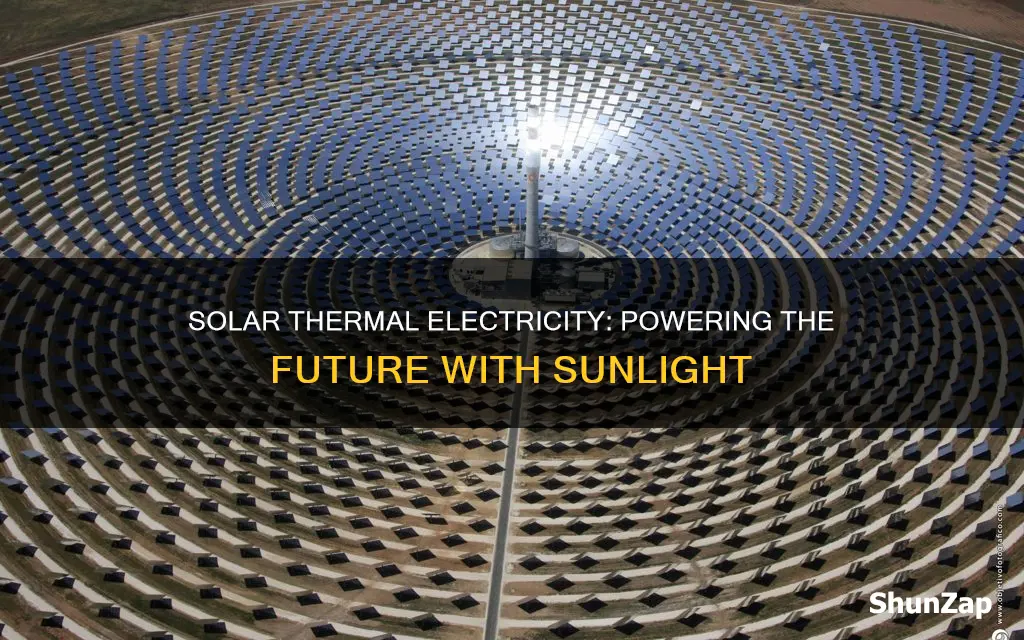 what is meant by solar thermal electricity