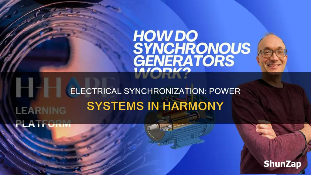 what is meant by synchronization in electrical