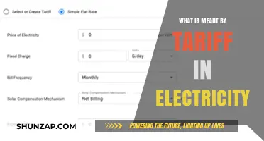 Understanding Electricity Tariffs: What You Need to Know