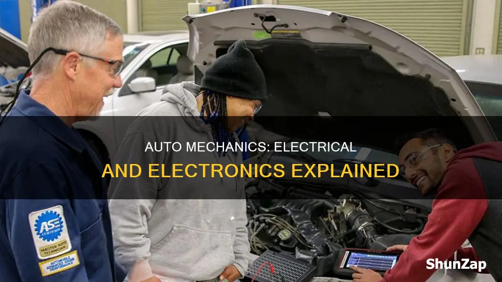 what is mechanic auto electrical and electronics