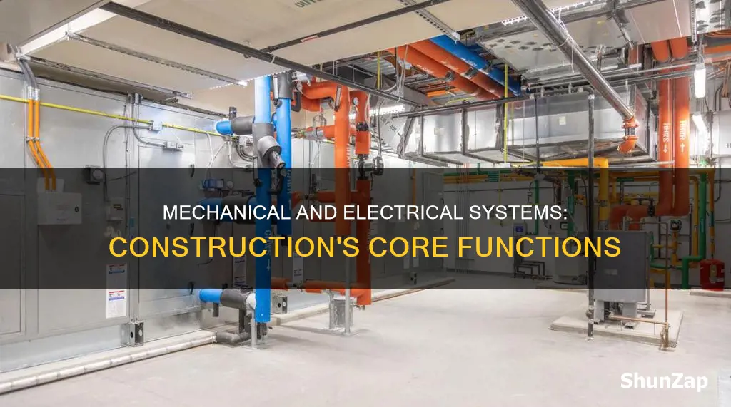 what is mechanical and electrical in construction