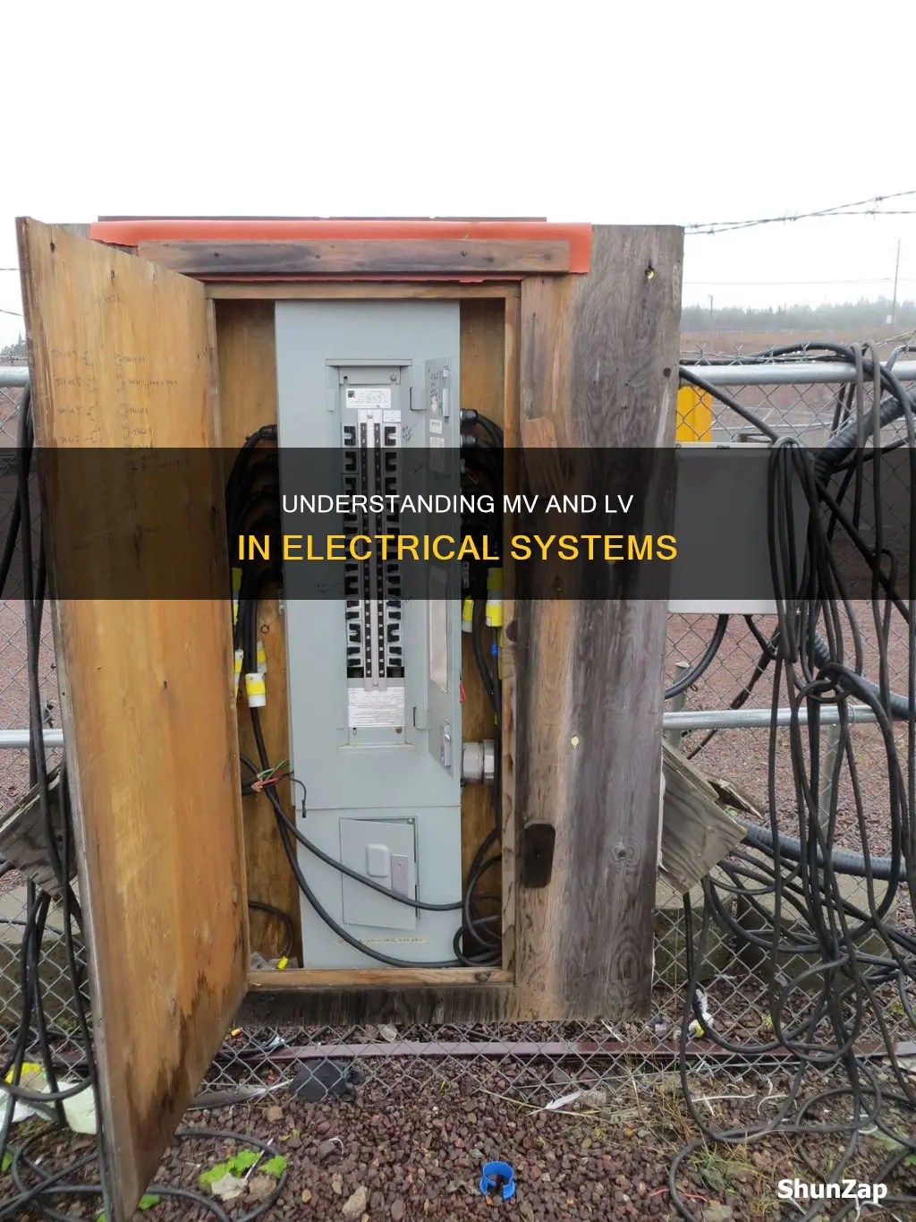 what is mv and lv in electrical