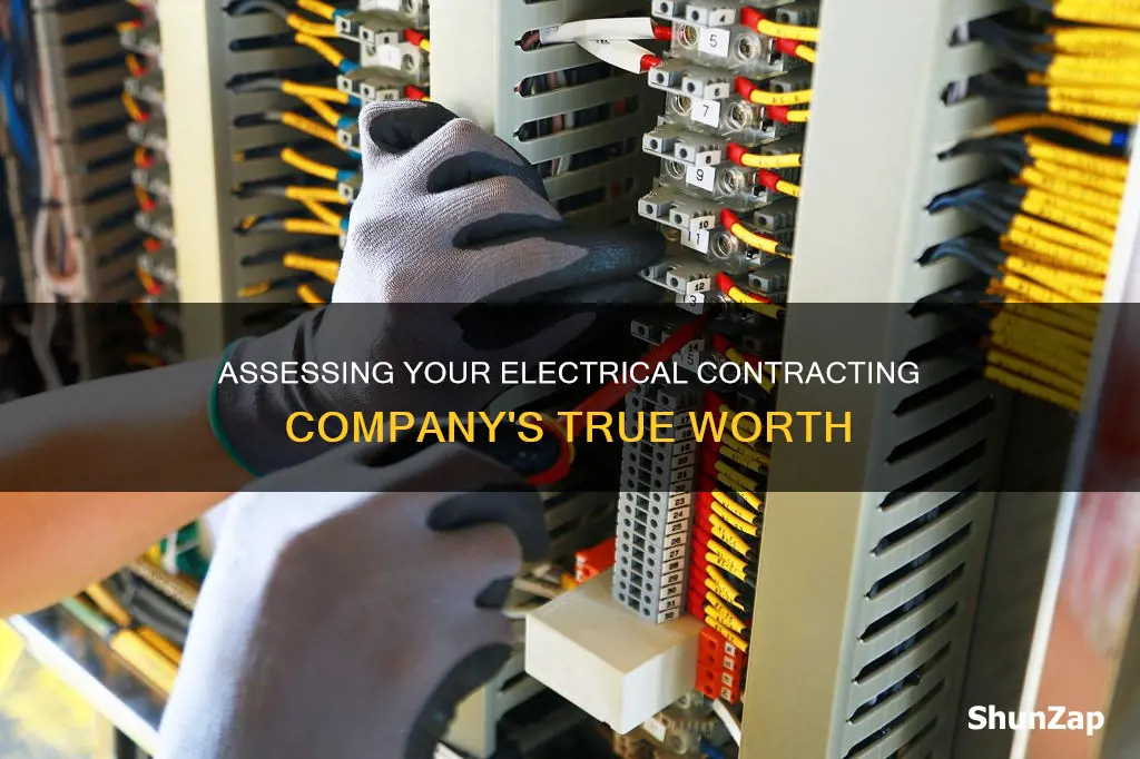 what is my electrical contracting company worth