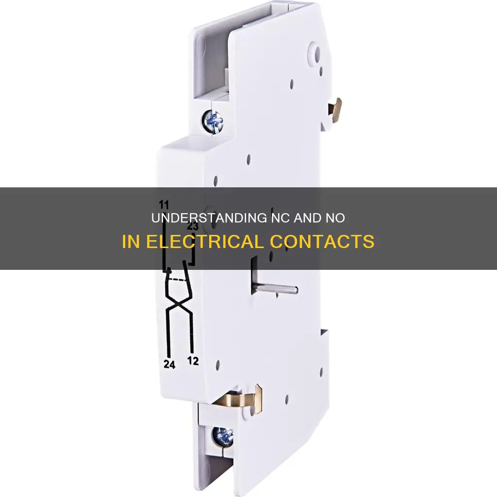 what is nc and no in electrical